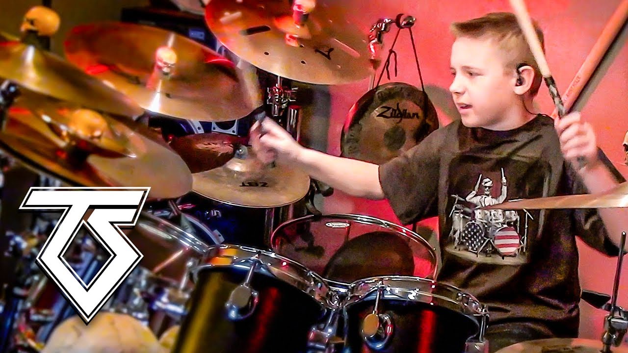 WE'RE NOT GONNA TAKE IT (10 year old Drummer) Cover by Avery Drummer