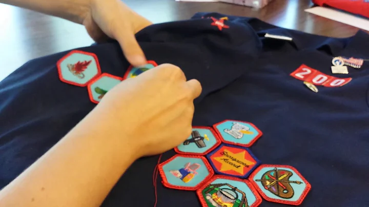 After an AHG Ceremony: Tips for Sewing Badges on By Hand