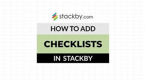 How to add checklists on each row