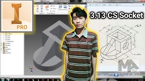 Tutorial Inventor 2013 - 3.13 CS Socket
