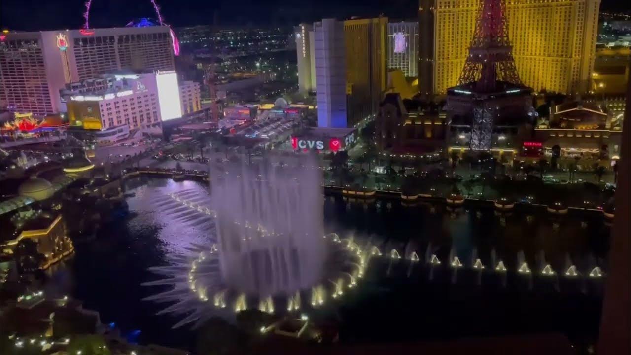 The Bellagio Las Vegas Tower Fountain View King Walkthrough YouTube