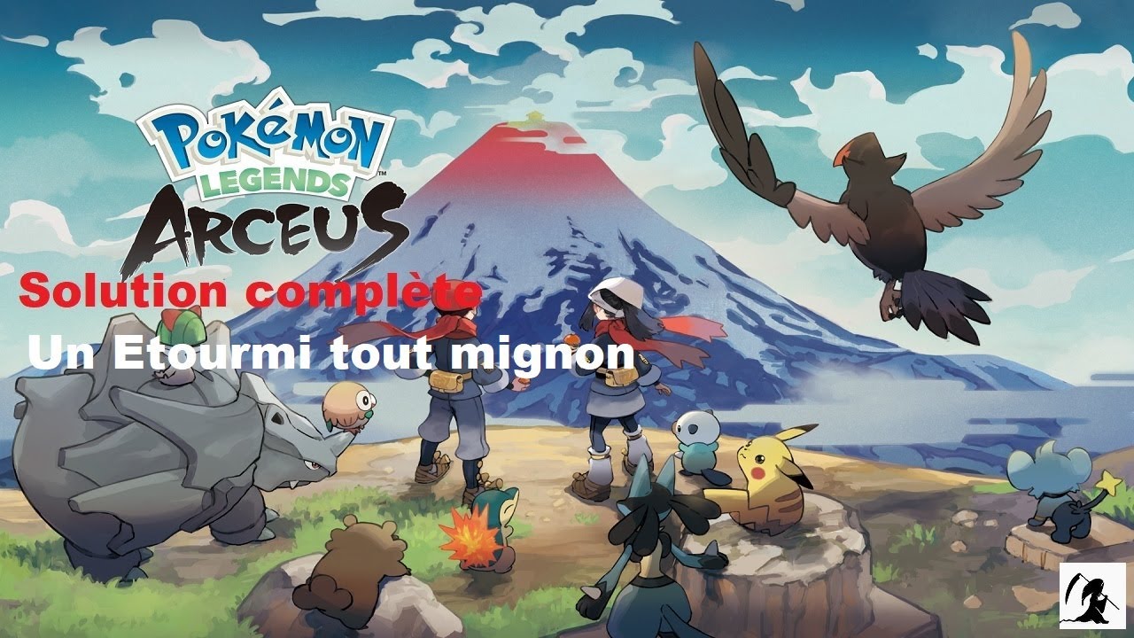 Legendes Pokémon Arceus - Un Etourmi tout mignon