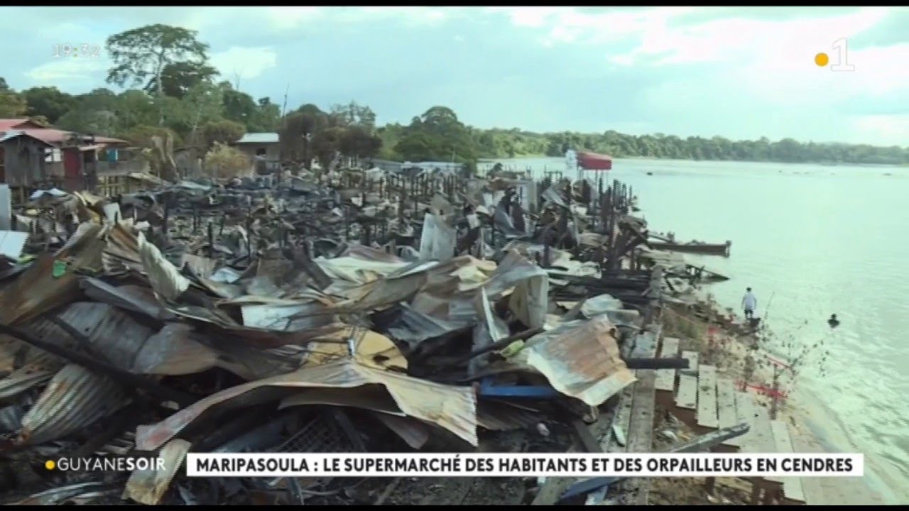 Maripasoula : l'incendie à Albina 2 modifie les habitudes des habitants