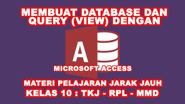 [Belajar CRUD VB.NET] 01. Membuat Database dan Query View