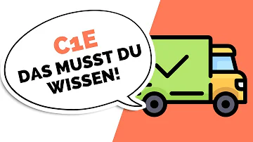 Wie viel Tonnen darf ich mit C1E fahren?