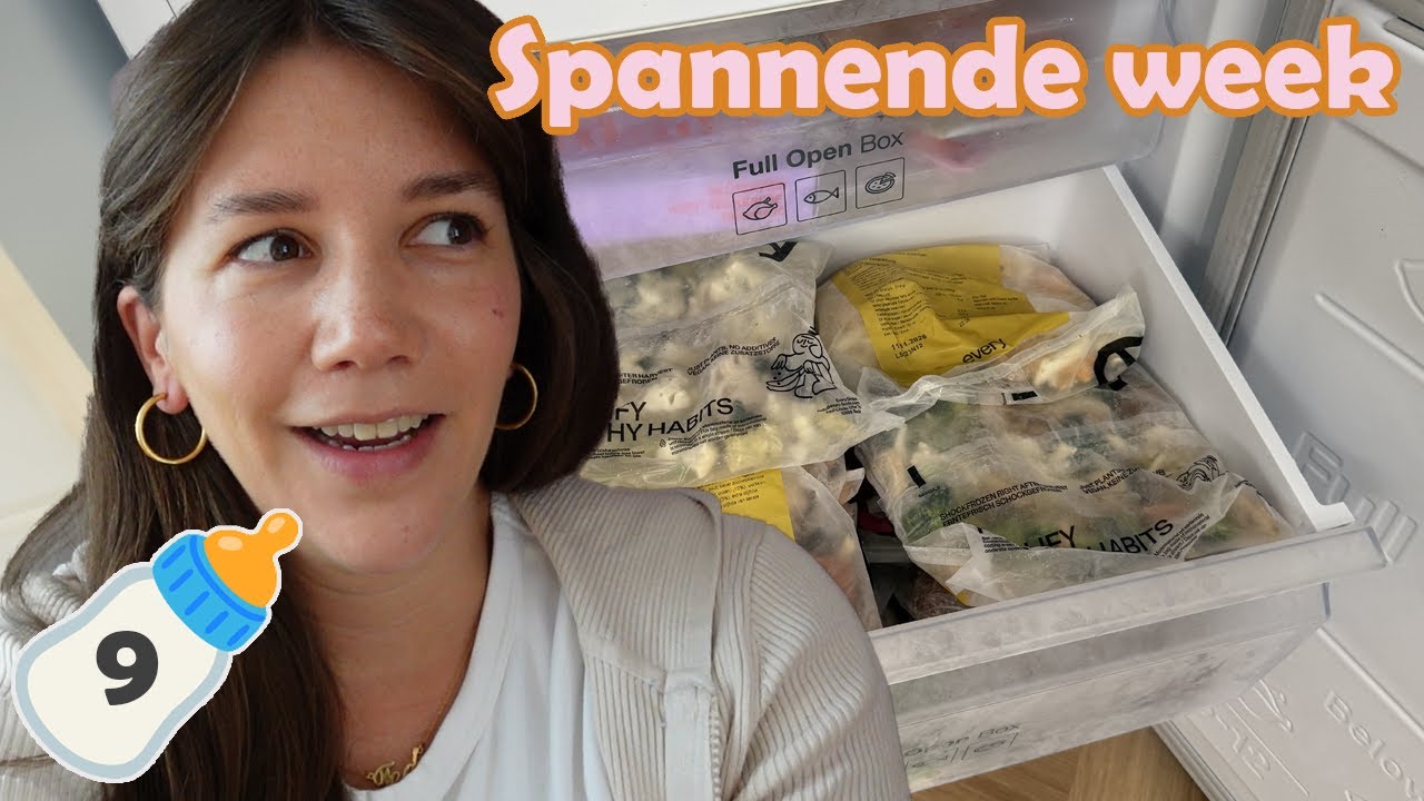 Eerste week alleen, meal prep & shoplog!👶🏻 KRAAMVLOG 9