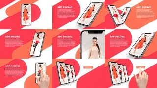 Quick Mobile App Promo | After Effects Template