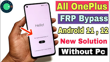 All OnePlus FRP Bypass 2022 | New Solution | All OnePlus Google Account Bypass Without Pc | 100% Ok