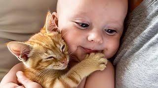 Woman Adopted an Abandoned Kitten… And Kitten Adopted Her Baby!