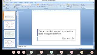 Extraction of drugs and metabolites from biological matrices