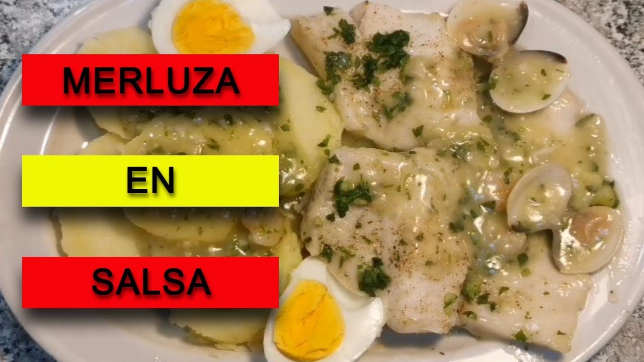 ✅ MERLUZA EN SALSA VERDE 🐟 PESCADO EN SALSA