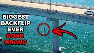 I ALMOST DIED DURING MY BIGGEST BACKFLIP EVER!! (Arrested) | JOOGSQUAD PPJT