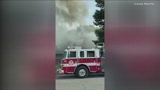 A house fire in Boise destroys family home