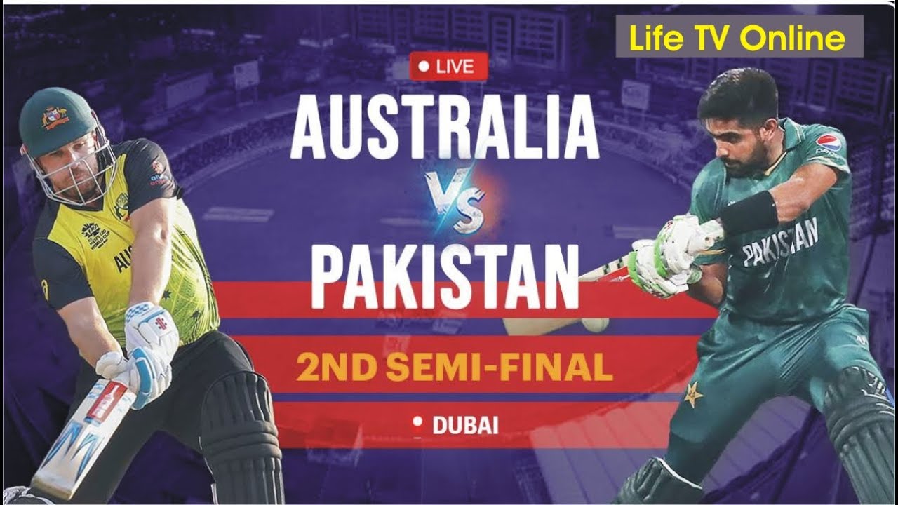 Pakistan VS Australia T20 Crick World Cup 2021 Live Update Life TV Online