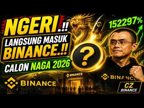 REAL BARU 1 MINGGU LANGSUNG MASUK BINANCE,PUMP 15267% CALON JADI NAGA