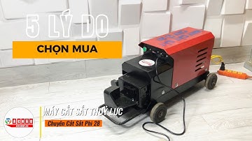 Tóp 5 lý do MÁY CẮT SẮT THUỶ LỰC PHI 28 CHUYÊN DỤNG đang được các bác thợ nhắm đến