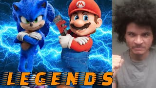 The Sonic And Mario Movies Are Both GOATED