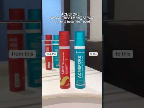 [NEW] Acnepore® Bacne Treatment Spray officially launches today!👩🏻‍⚕️🔬🧪 #Somethinc