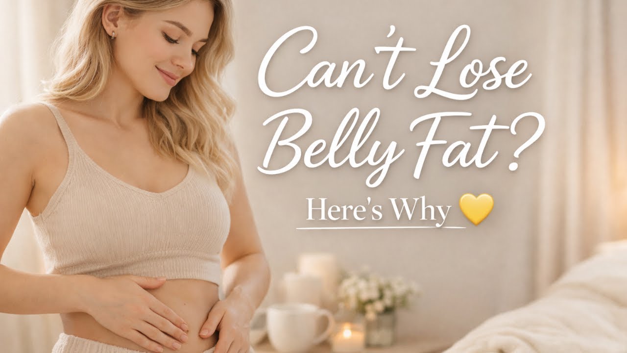 Why Your Belly Fat Won’t Budge — And How to Fix It 🌸”