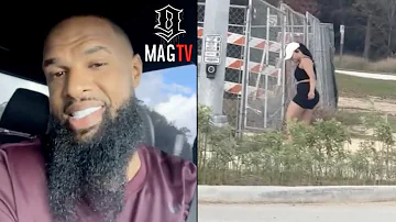 "Sugar Daddy" Slim Thug Pulls Up On A Female At The Park! 😘