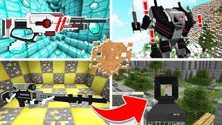 *MEGA UPDATE* TECH GUNS FUTURE MINECRAFT 1V1V1V1 TUMBLEWEED MINIGAME - WILD WEST LUCKY CHALLENGE