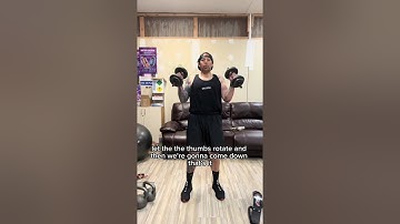 How to do DB Zottman curls (Full video) 💪