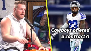 Pat McAfee Reacts To LeBron Saying He Was Training For The NFL