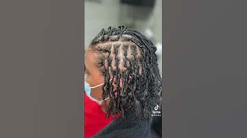 STARTER LOCS FIRST RETWIST by LOCS BY REYNA - IG @locfairy20
