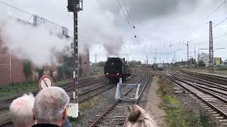 Mit 78 468 Bielefeld-Altenbeken Runde 21.10.23 Soundvideo direkt hinter der Lok, Optik zweitrangig