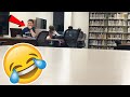 Blasting INAPPROPRIATE Songs In The Library PRANK !!