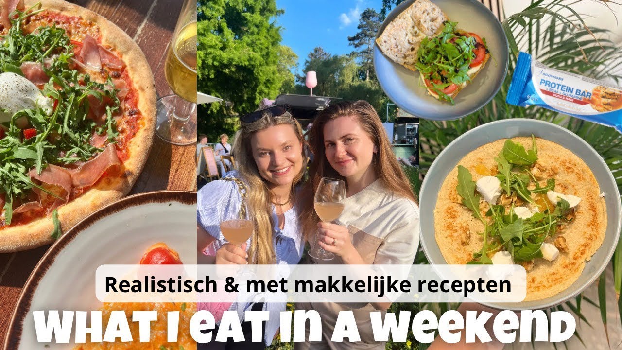 WHAT I EAT IN A WEEKEND - JULI 2024 | Joyce Rikken