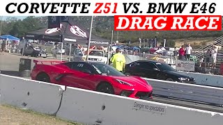 New 2023 Corvette Z51 vs. 2005 BMW E46