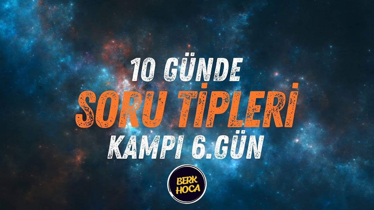 YDT 10 Günde Soru Tipleri Kampı 6.Gün | Paragraf Tamamlama