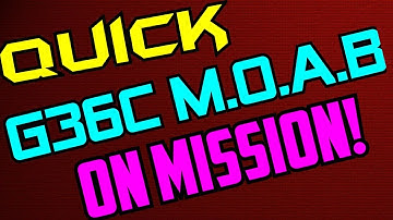 Modern Warfare 3: Quick G36C MOAB on Mission! - Channel Updates & Future Schedule! (MW3 Gameplay)