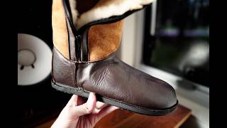 PHOENIX / warm winter barefoot boots by softstar