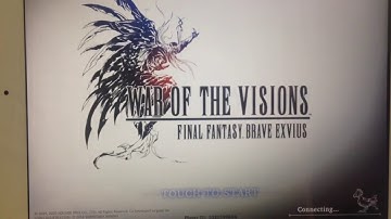 War of the Visions Final fantasy crashes due to bad internet and old devices but recovers data!Great