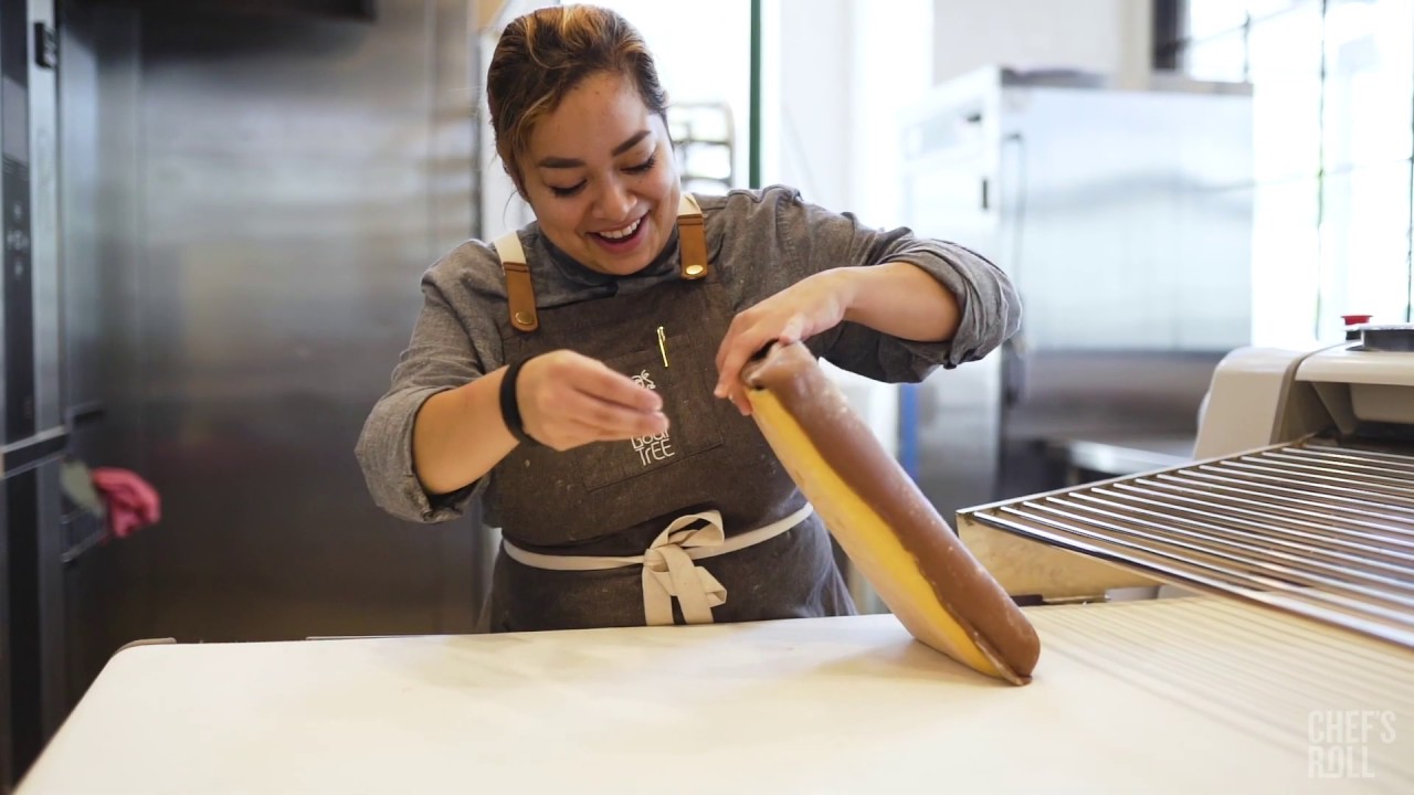 Pastry Chef Ron Viloria of The Hotel Californian featuring a Black Swan