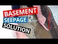 Wet Basement Solutions | Installing an Interior Drainage System