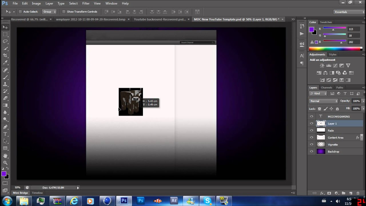 RetroAspect| SpeedArt #2 for MccowsGaming