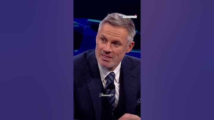 Jamie Carragher went there 😂