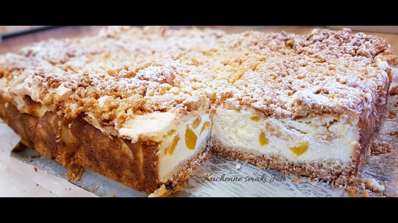 Najlepszy sernik z brzoskwiniami