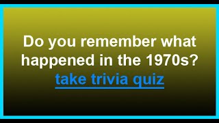 Test Your &#39;70s Knowledge: Can You Score 10/10 on This Music and History Quiz?