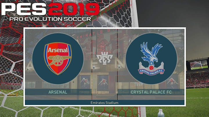 ฟุตบอลพรีเมียร์ลีก | อาร์เซน่อล vs คริสตัล พาเลซ | PES2019