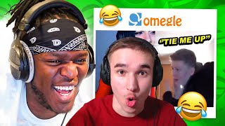 Reacting to JJ Olatunji/KSI Trying Not to Laugh (Omegle Edition)