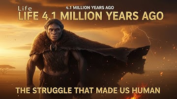 Life 4.1 Million Years Ago | The Fierce Struggle That Shaped Our Evolution