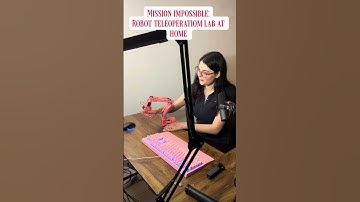 I build a robotics lab at home! Training a new VLA policy with teleoperation 🤖#robotics #robotarm