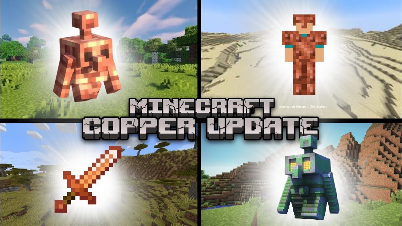 Minecraft Copper Update Text Minecraft Copper Update 1.21.100 | Minecraft Latest Update | Full ...