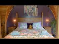 Hedgerow glamping trailer film lancashire glamping