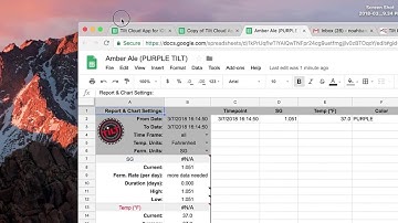 Tilt Hydrometer: Setup Your Own Cloud Logging Solution with Google Sheets
