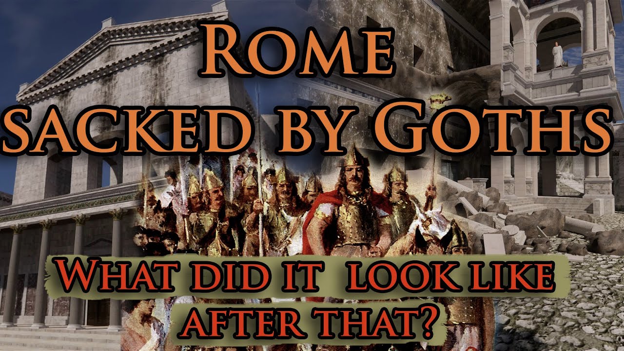 Virtual ROME in 410 - What the Eternal City looked like after the sack by Goths Detailed 3D Tour